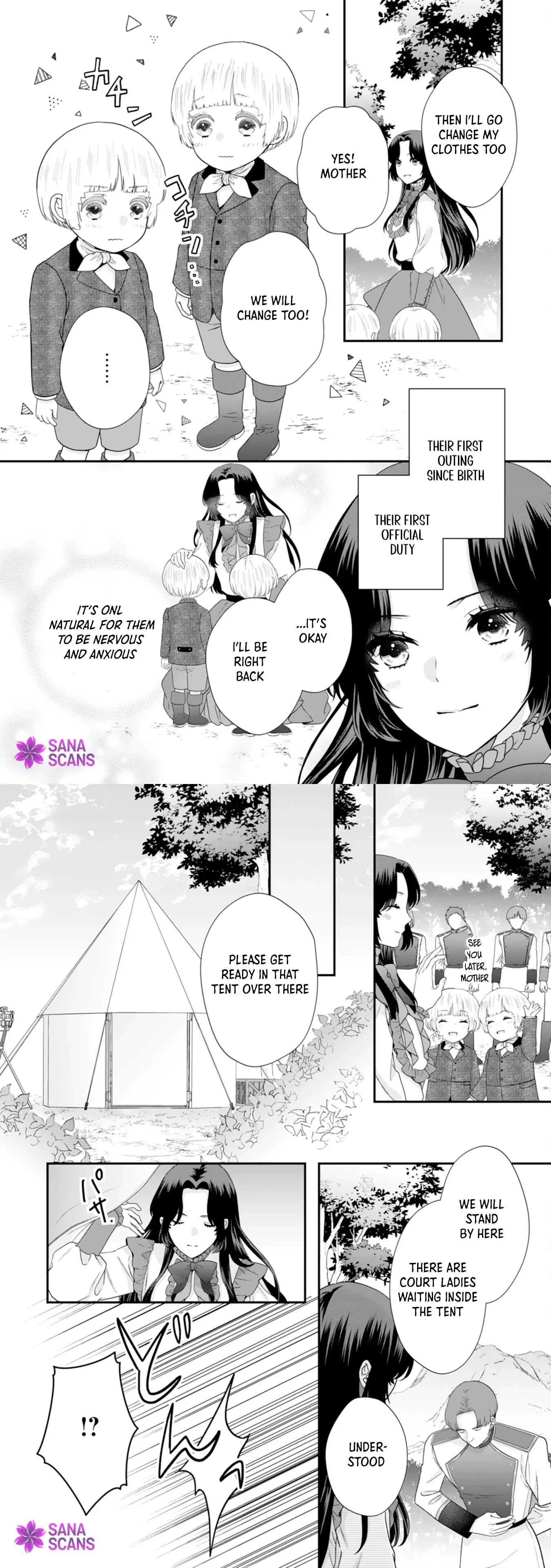 Villainess Stepmother of Twin Princes Who Just Loves Her Cute Boys. Chapter 15 page 18
