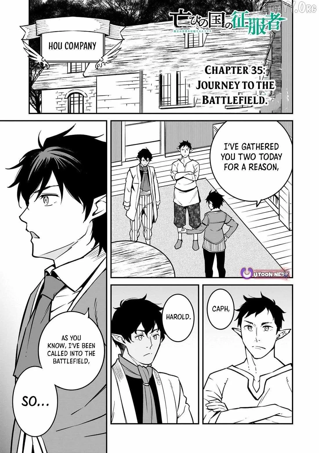 Conqueror of Dying Kingdom Chapter 35 page 1