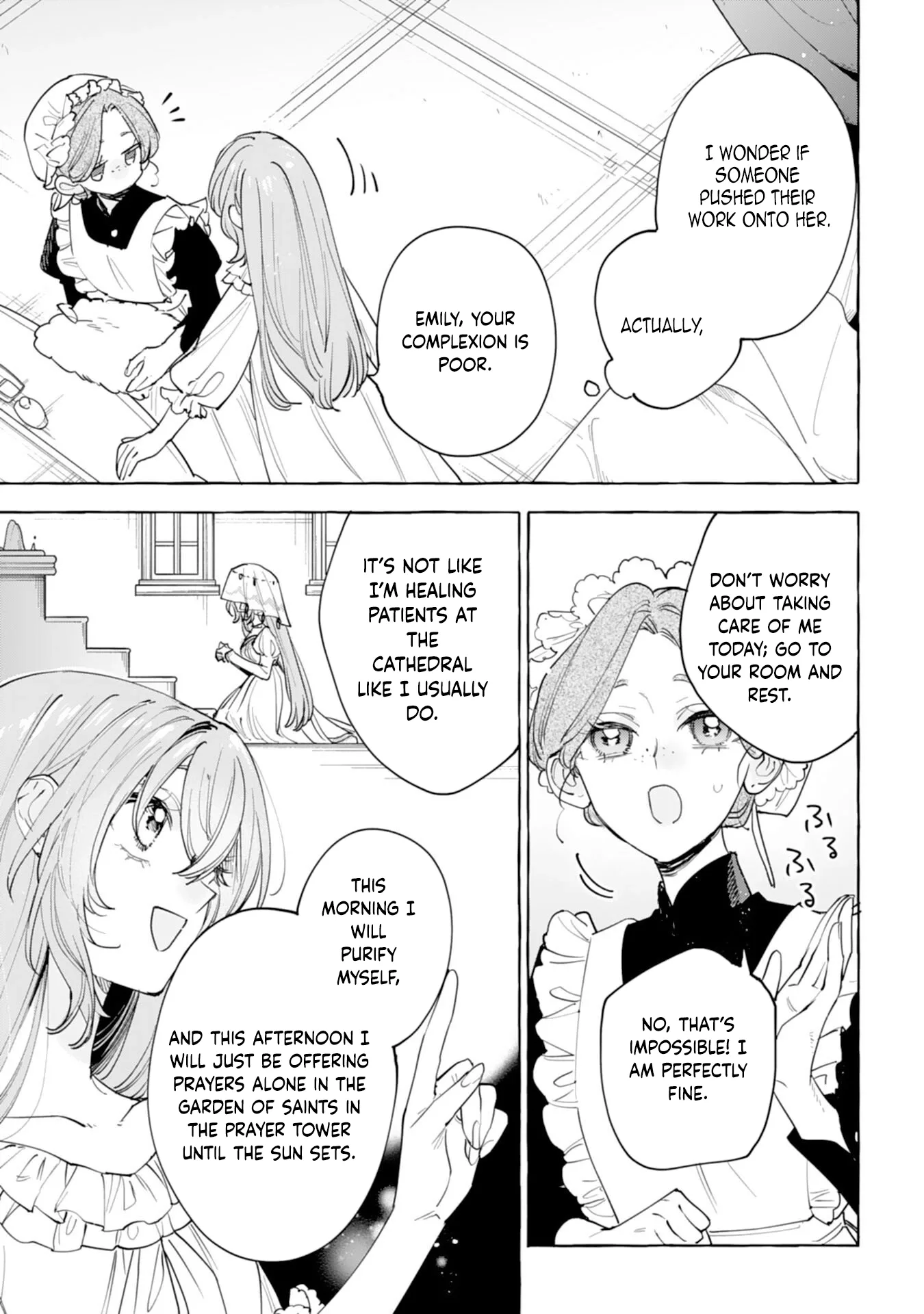 The Rewound Saintess Wants to Put the Insomniac Prince to Sleep Chapter 1 page 23