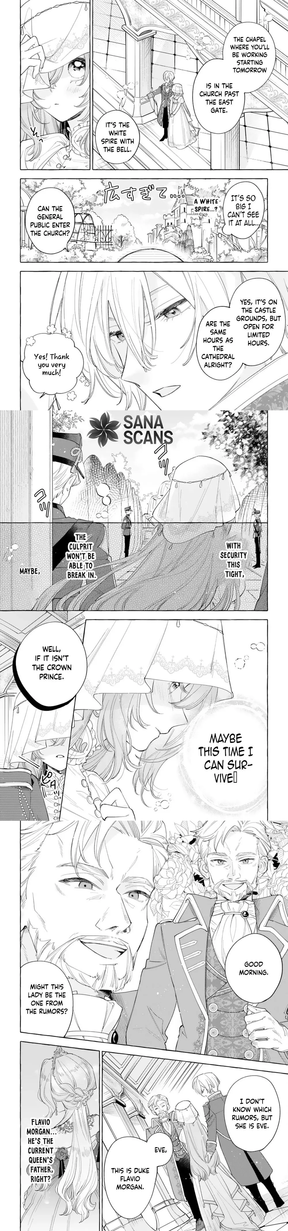 The Rewound Saintess Wants to Put the Insomniac Prince to Sleep Chapter 3 page 4