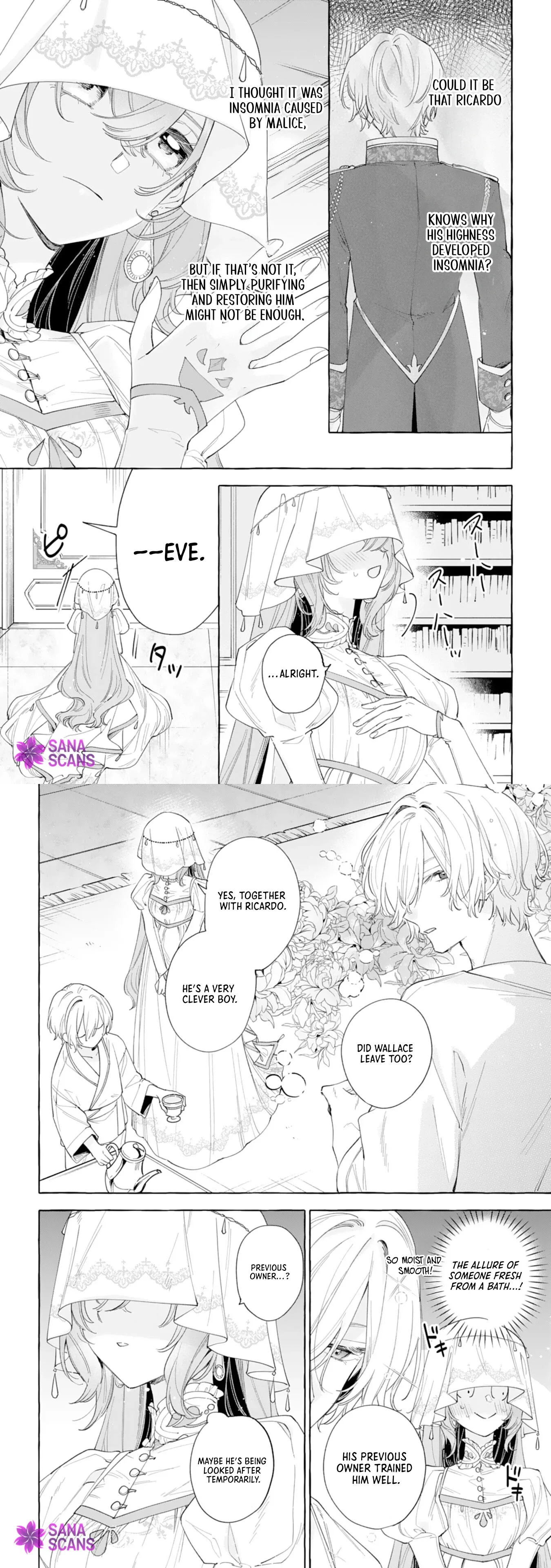 The Rewound Saintess Wants to Put the Insomniac Prince to Sleep Chapter 4 page 2