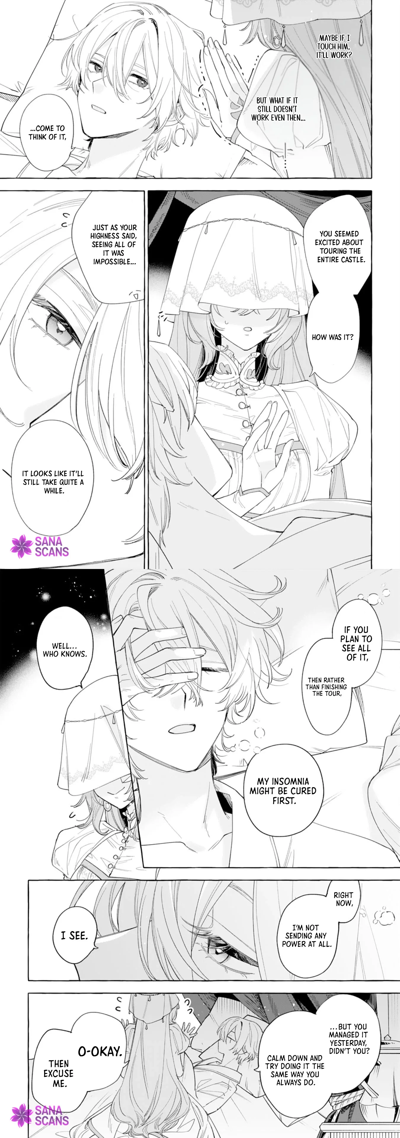 The Rewound Saintess Wants to Put the Insomniac Prince to Sleep Chapter 4 page 6
