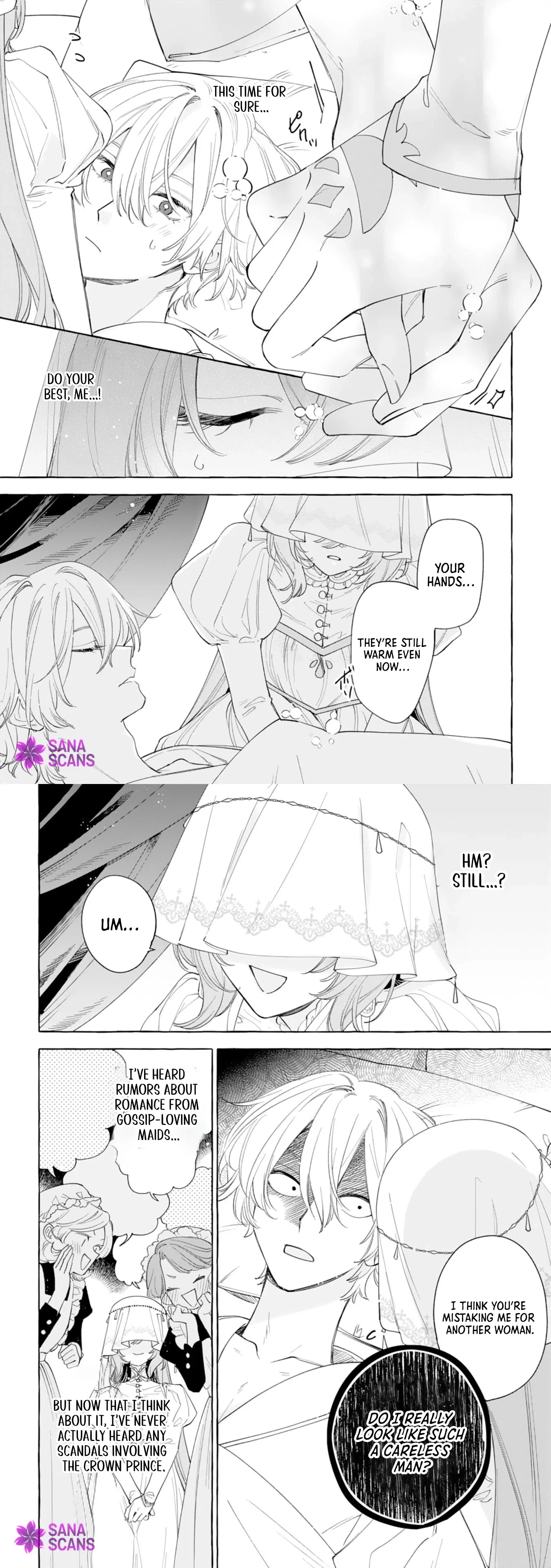 The Rewound Saintess Wants to Put the Insomniac Prince to Sleep Chapter 4 page 7