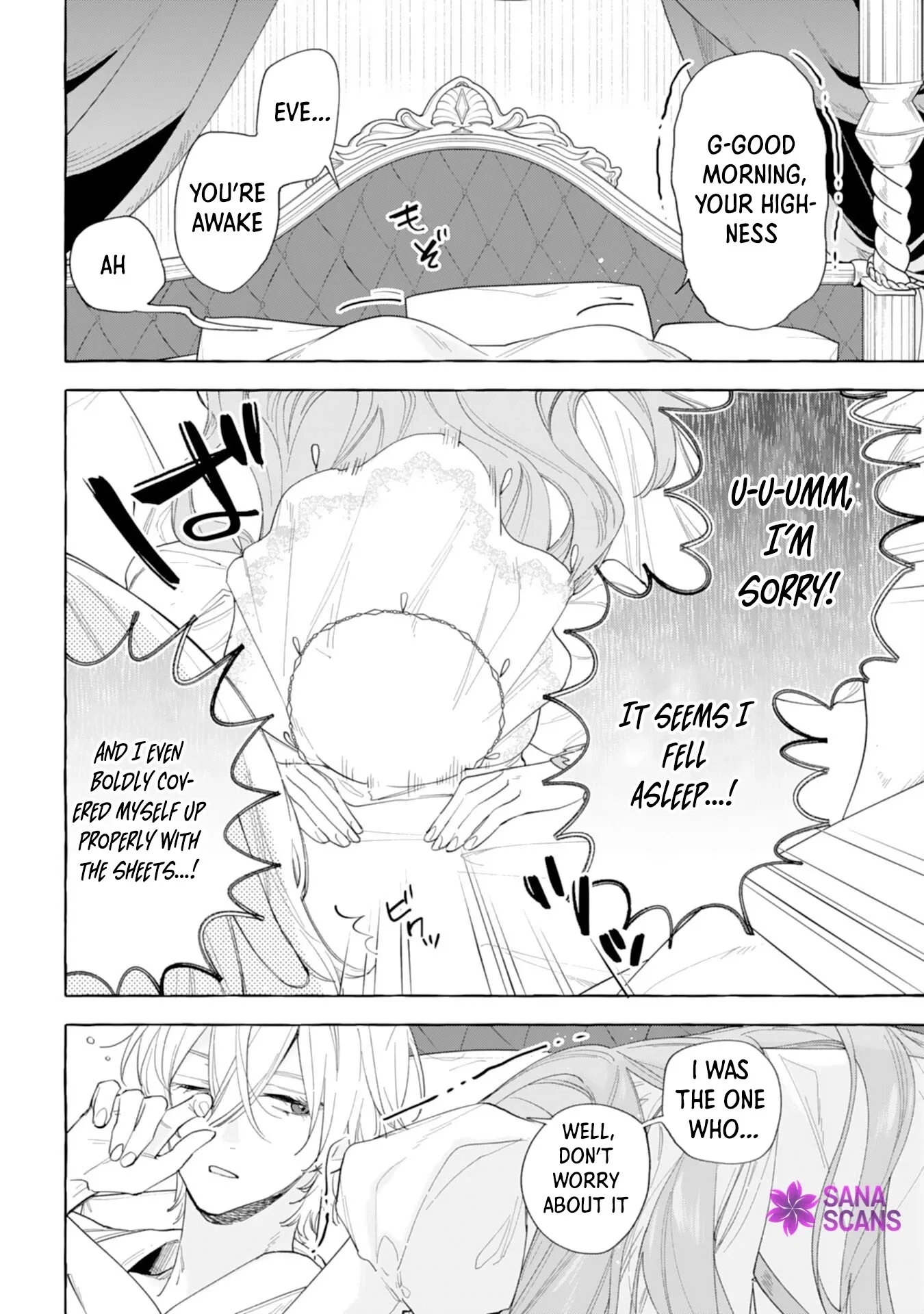 The Rewound Saintess Wants to Put the Insomniac Prince to Sleep Chapter 5 page 4