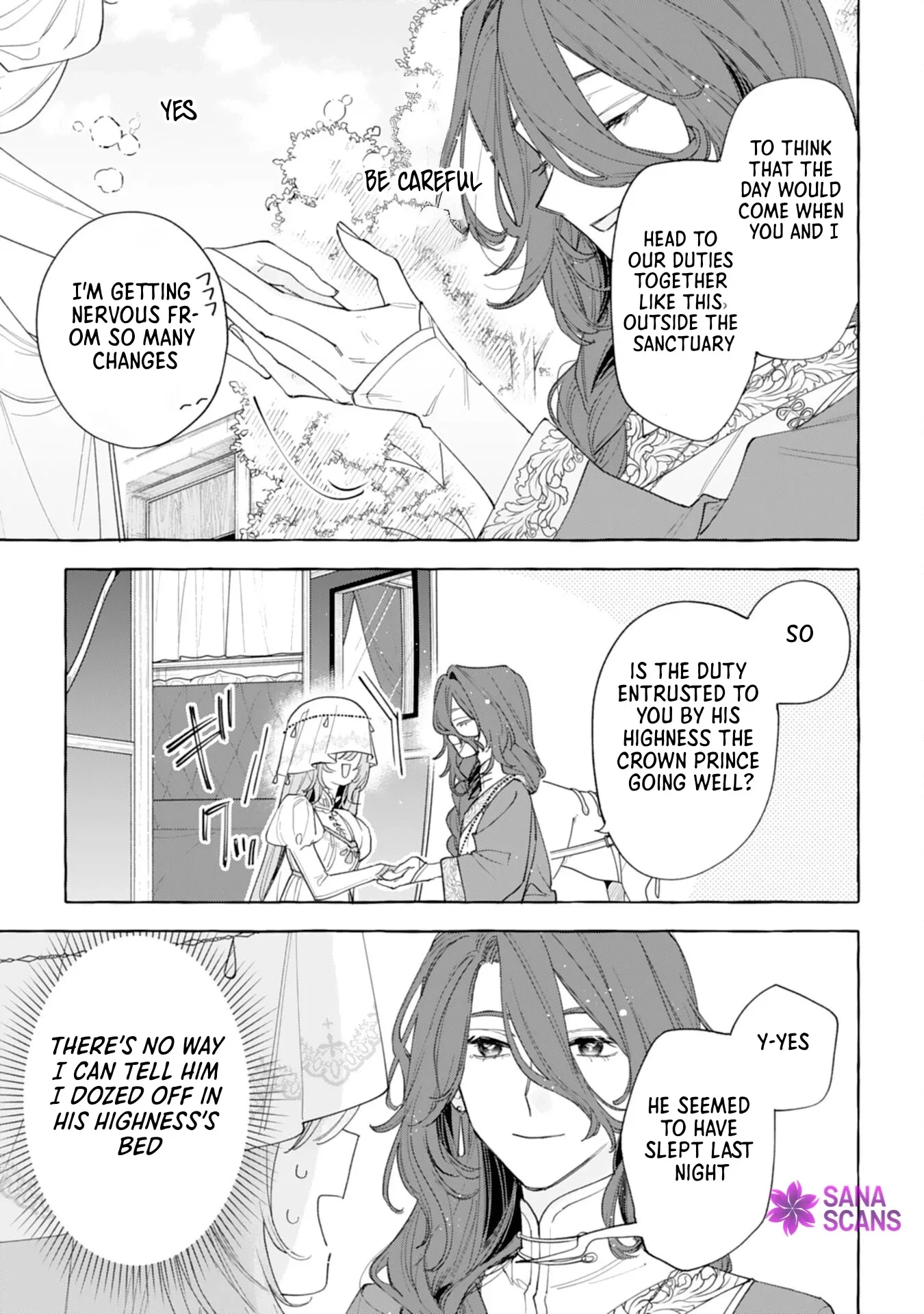 The Rewound Saintess Wants to Put the Insomniac Prince to Sleep Chapter 5 page 9