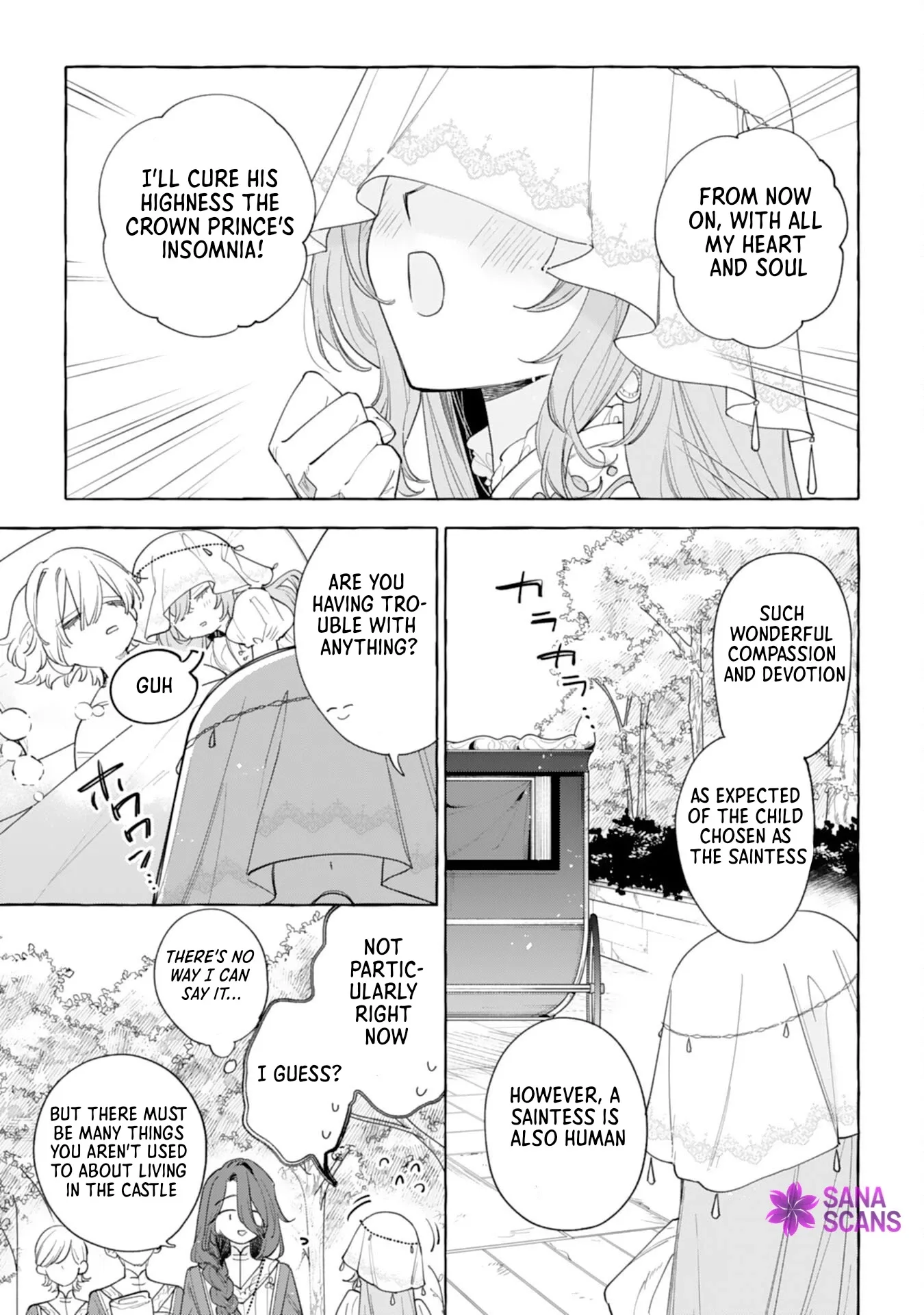 The Rewound Saintess Wants to Put the Insomniac Prince to Sleep Chapter 5 page 11