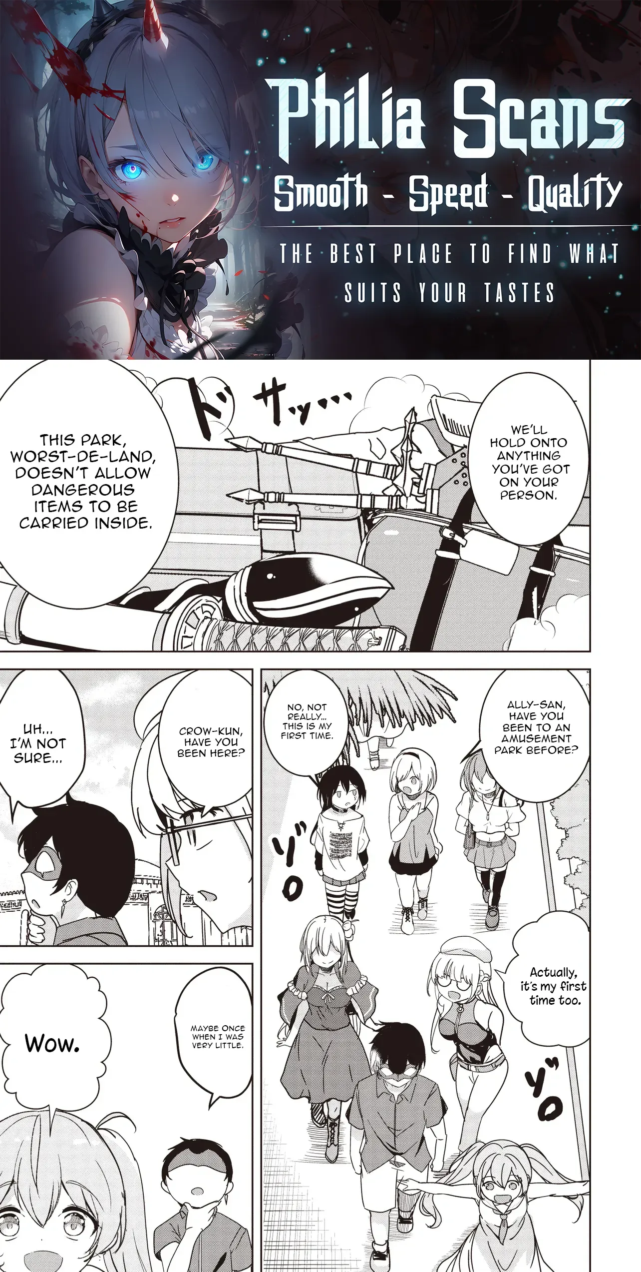 Another World's Highest Guild Leader ~I'm the weakest in the guild, but I can't quit the guild because of the heavy love of all the guild members~ Chapter 28.1 page 1
