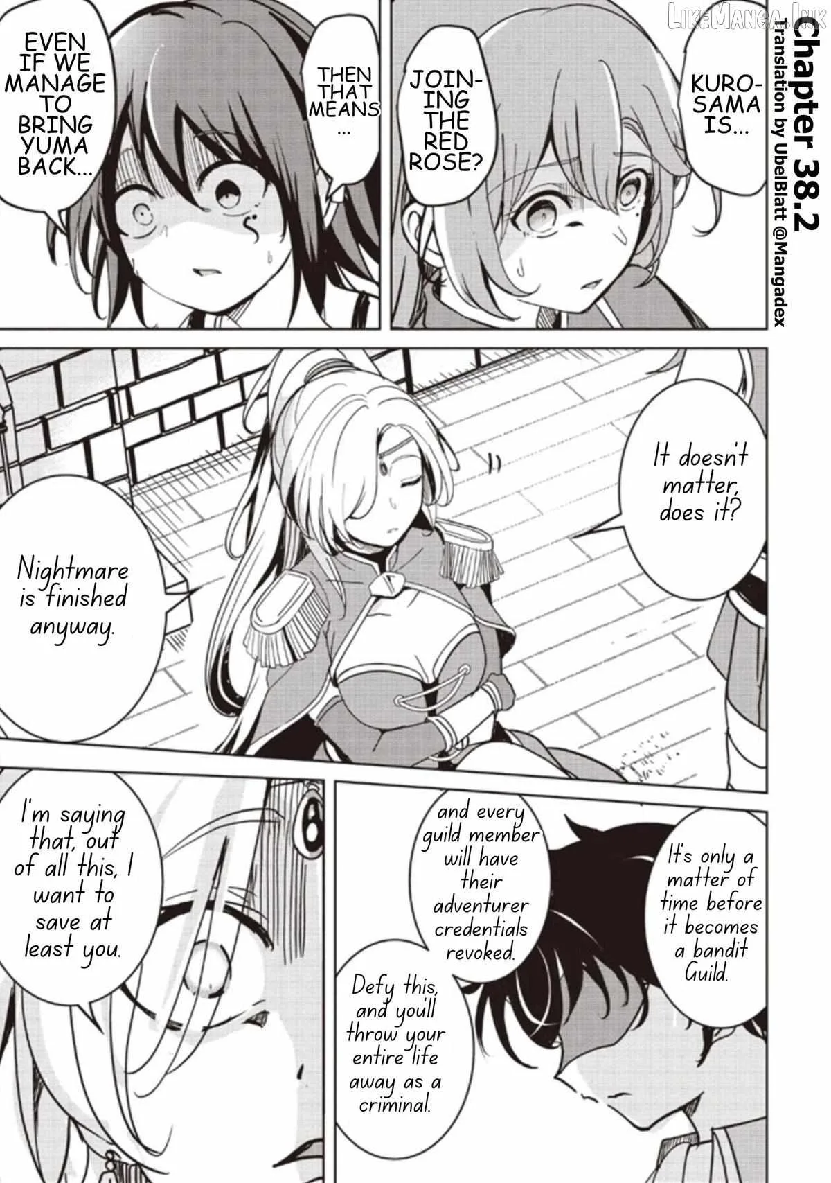 Another World's Highest Guild Leader ~I'm the weakest in the guild, but I can't quit the guild because of the heavy love of all the guild members~ Chapter 38.2 page 1