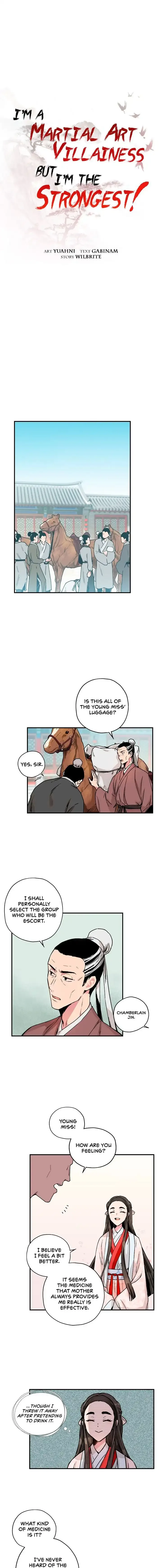 I'm a Martial Art Villainess but I'm the Strongest! Chapter 3 page 2