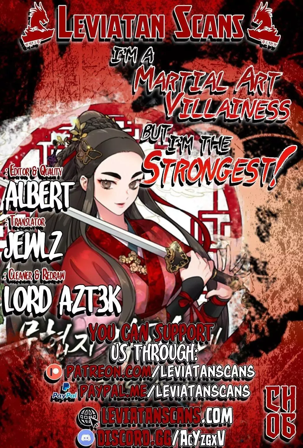 I'm a Martial Art Villainess but I'm the Strongest! Chapter 6 page 1