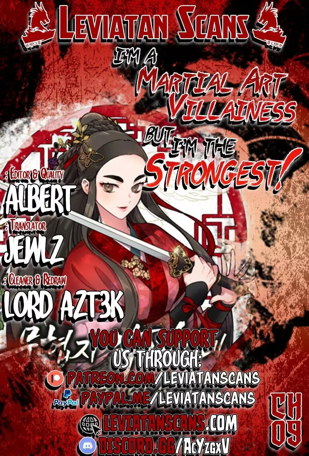 I'm a Martial Art Villainess but I'm the Strongest! Chapter 9 page 1