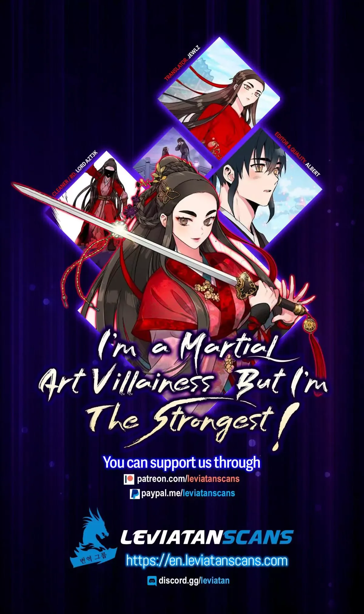 I'm a Martial Art Villainess but I'm the Strongest! Chapter 52 page 1