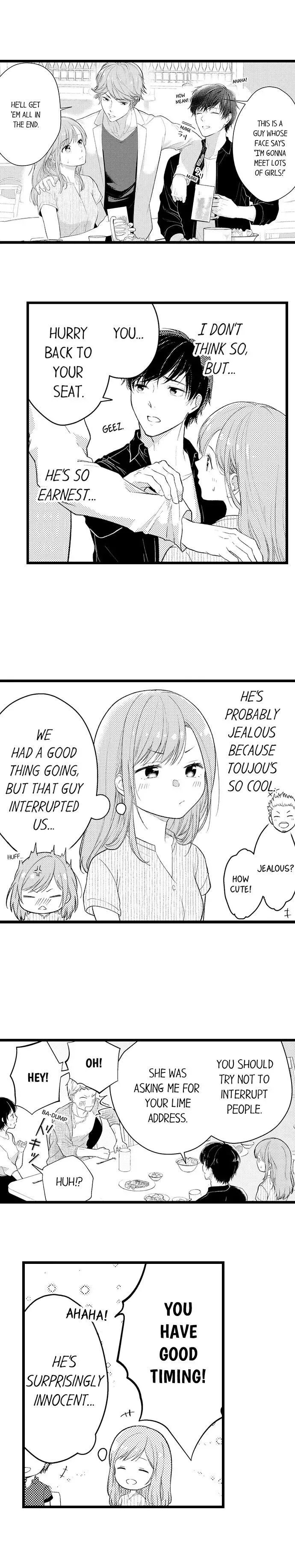 3-Byogo, Yaju.~ Goukon de Sumi ni Ita Kare wa Midarana Nikushoku Deshita Chapter 2 page 2