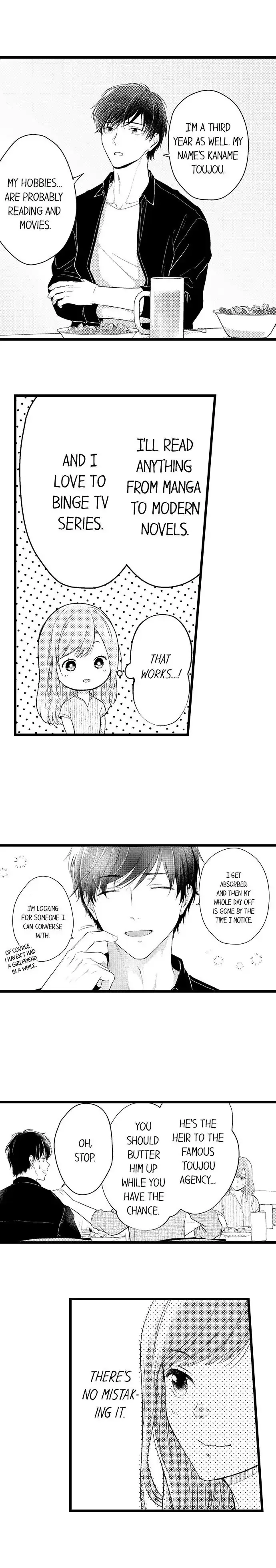 3-Byogo, Yaju.~ Goukon de Sumi ni Ita Kare wa Midarana Nikushoku Deshita Chapter 1 page 6