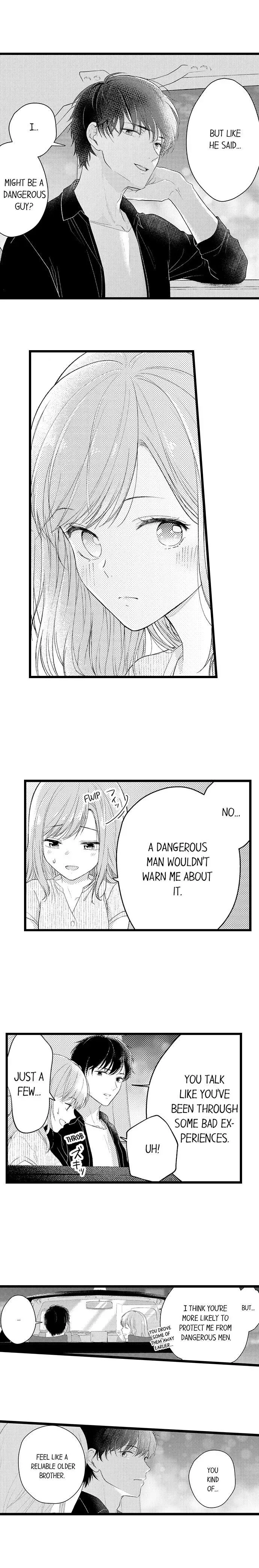 3-Byogo, Yaju.~ Goukon de Sumi ni Ita Kare wa Midarana Nikushoku Deshita Chapter 2 page 5