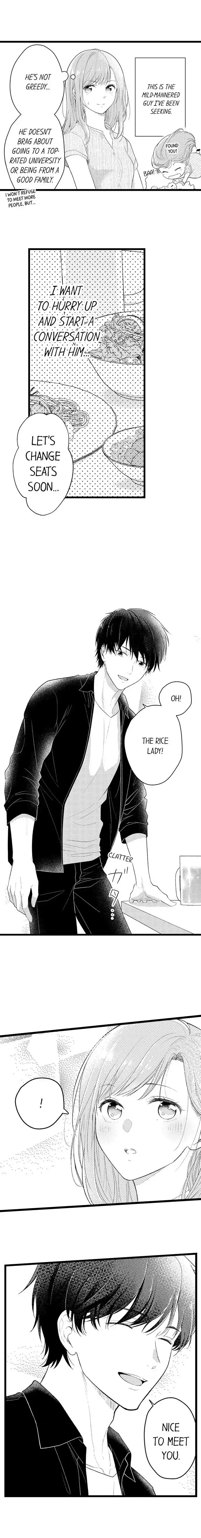 3-Byogo, Yaju.~ Goukon de Sumi ni Ita Kare wa Midarana Nikushoku Deshita Chapter 1 page 7