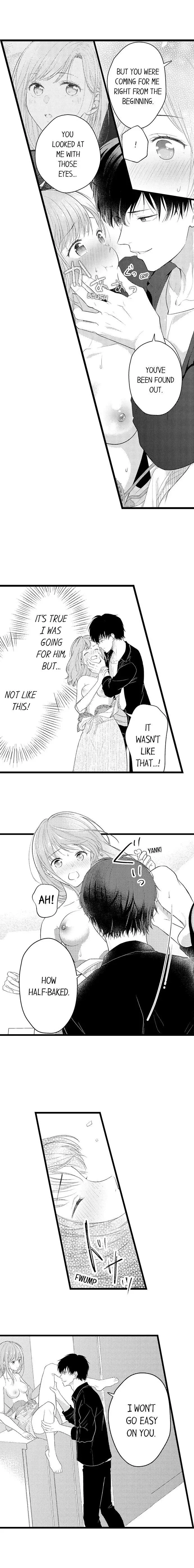 3-Byogo, Yaju.~ Goukon de Sumi ni Ita Kare wa Midarana Nikushoku Deshita Chapter 3 page 6