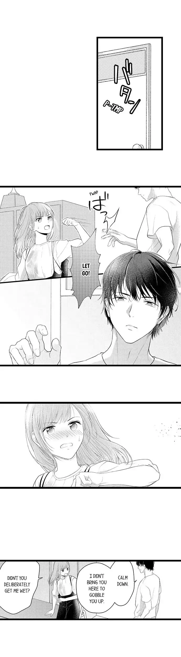 3-Byogo, Yaju.~ Goukon de Sumi ni Ita Kare wa Midarana Nikushoku Deshita Chapter 4 page 12