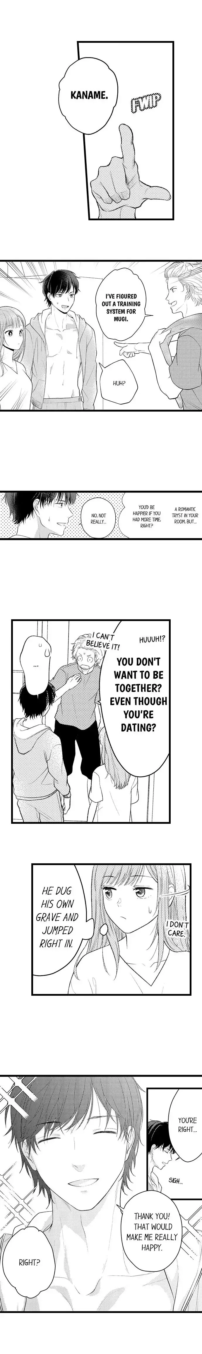 3-Byogo, Yaju.~ Goukon de Sumi ni Ita Kare wa Midarana Nikushoku Deshita Chapter 6 page 8