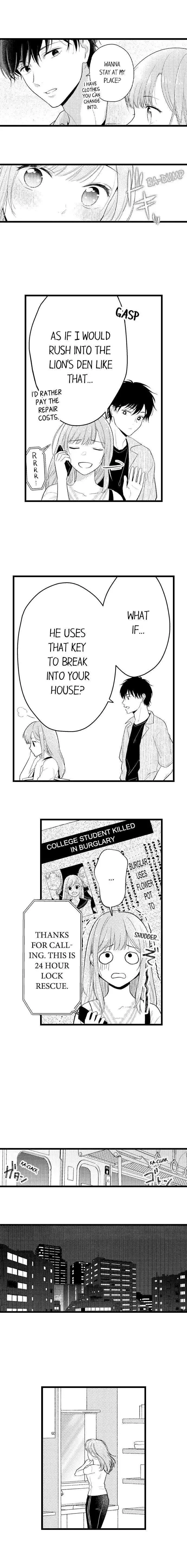 3-Byogo, Yaju.~ Goukon de Sumi ni Ita Kare wa Midarana Nikushoku Deshita Chapter 8 page 6