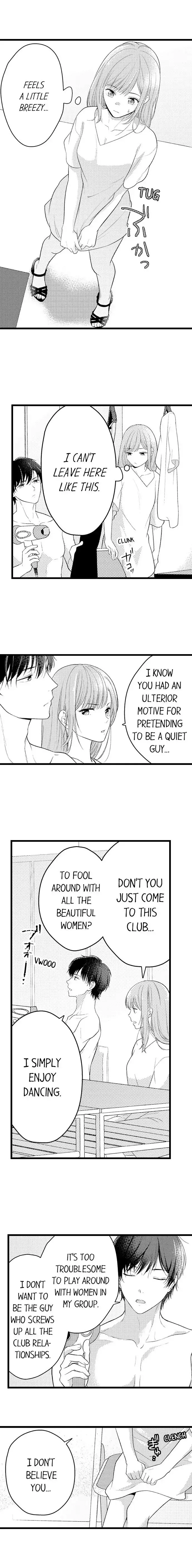 3-Byogo, Yaju.~ Goukon de Sumi ni Ita Kare wa Midarana Nikushoku Deshita Chapter 5 page 2