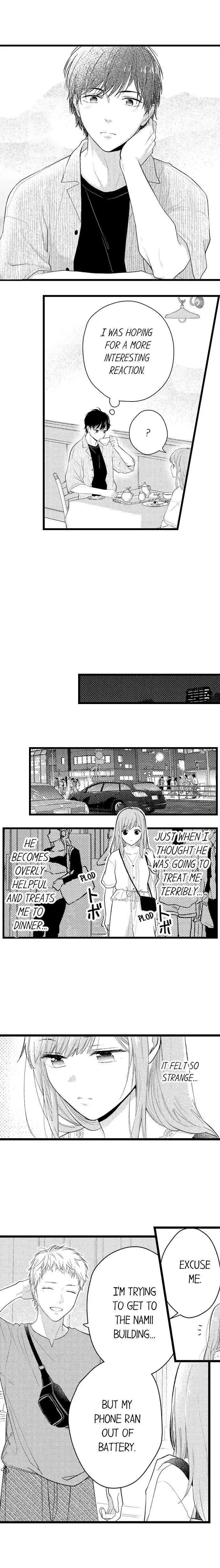 3-Byogo, Yaju.~ Goukon de Sumi ni Ita Kare wa Midarana Nikushoku Deshita Chapter 7 page 10