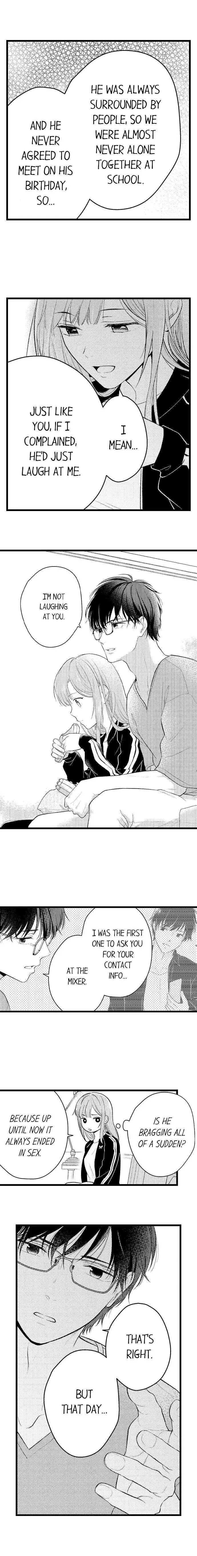 3-Byogo, Yaju.~ Goukon de Sumi ni Ita Kare wa Midarana Nikushoku Deshita Chapter 9 page 4