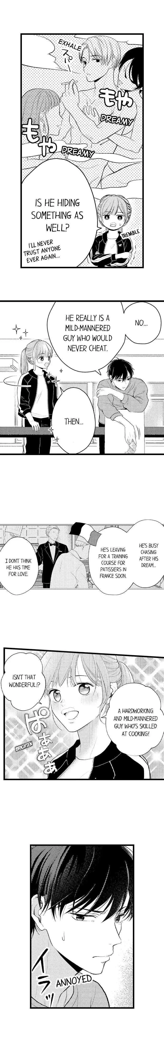 3-Byogo, Yaju.~ Goukon de Sumi ni Ita Kare wa Midarana Nikushoku Deshita Chapter 12 page 8