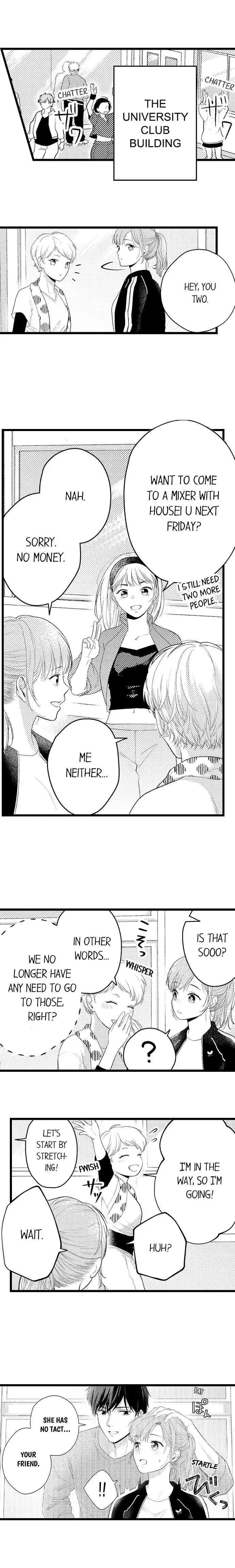 3-Byogo, Yaju.~ Goukon de Sumi ni Ita Kare wa Midarana Nikushoku Deshita Chapter 11 page 6