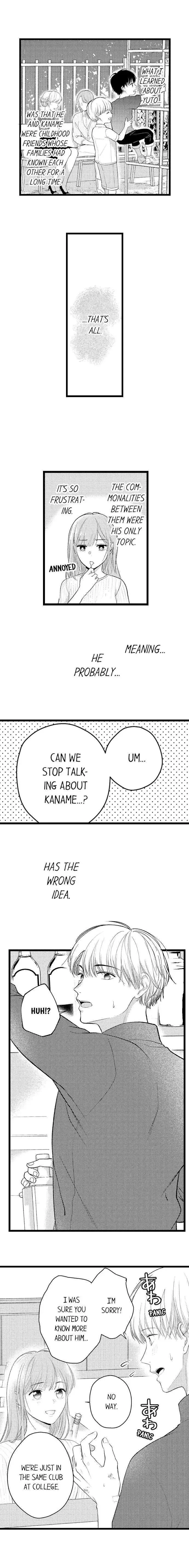 3-Byogo, Yaju.~ Goukon de Sumi ni Ita Kare wa Midarana Nikushoku Deshita Chapter 13 page 3