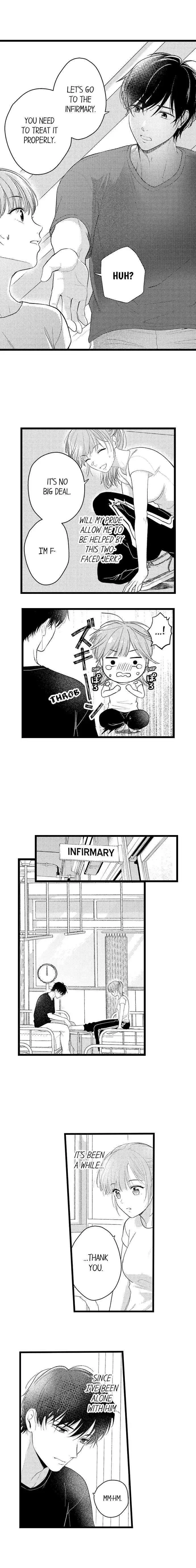 3-Byogo, Yaju.~ Goukon de Sumi ni Ita Kare wa Midarana Nikushoku Deshita Chapter 14 page 2