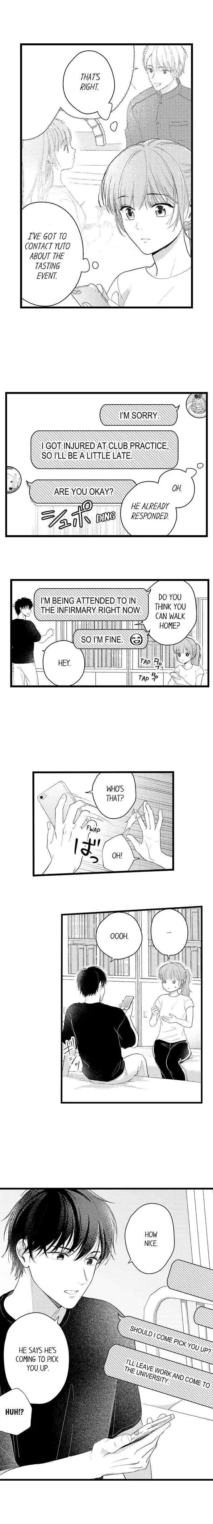3-Byogo, Yaju.~ Goukon de Sumi ni Ita Kare wa Midarana Nikushoku Deshita Chapter 14 page 3