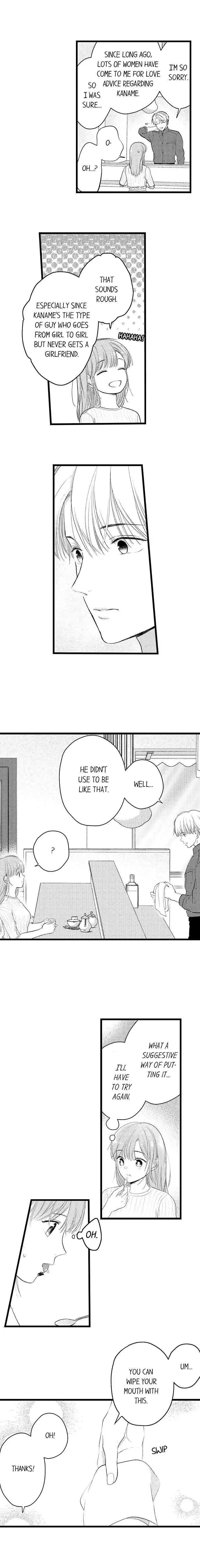 3-Byogo, Yaju.~ Goukon de Sumi ni Ita Kare wa Midarana Nikushoku Deshita Chapter 13 page 4