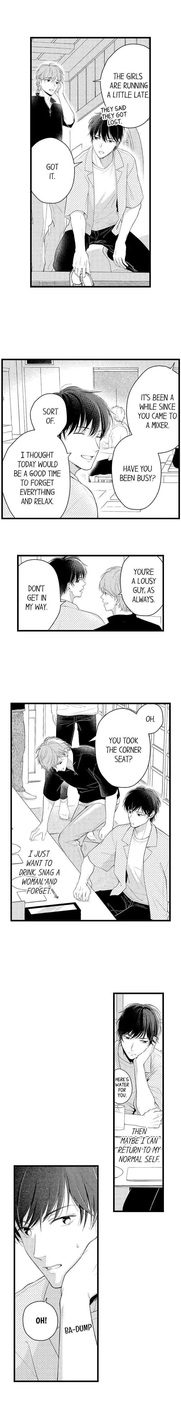 3-Byogo, Yaju.~ Goukon de Sumi ni Ita Kare wa Midarana Nikushoku Deshita Chapter 16 page 2
