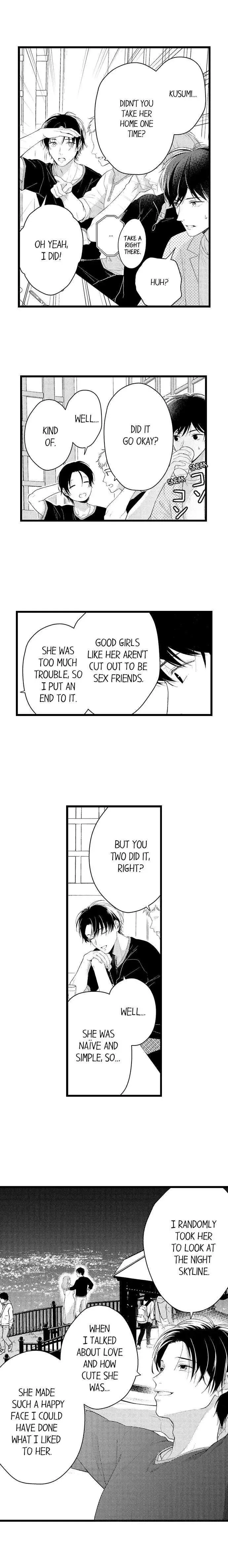 3-Byogo, Yaju.~ Goukon de Sumi ni Ita Kare wa Midarana Nikushoku Deshita Chapter 16 page 4