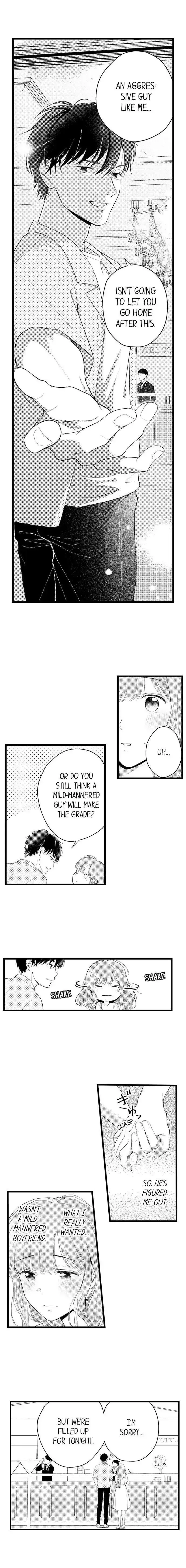 3-Byogo, Yaju.~ Goukon de Sumi ni Ita Kare wa Midarana Nikushoku Deshita Chapter 17 page 11