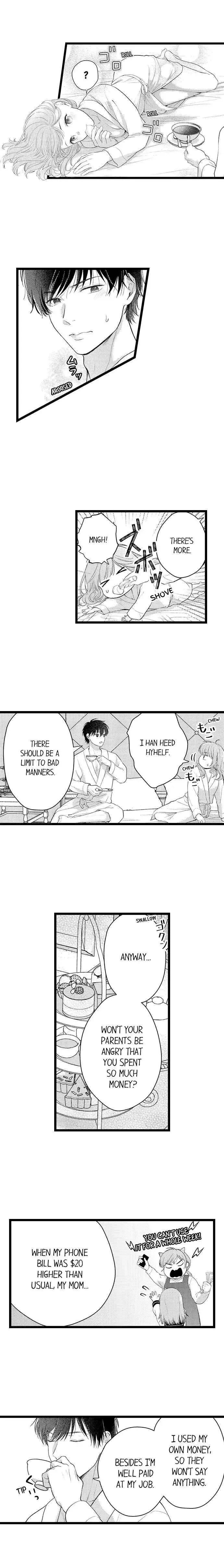3-Byogo, Yaju.~ Goukon de Sumi ni Ita Kare wa Midarana Nikushoku Deshita Chapter 21 page 2