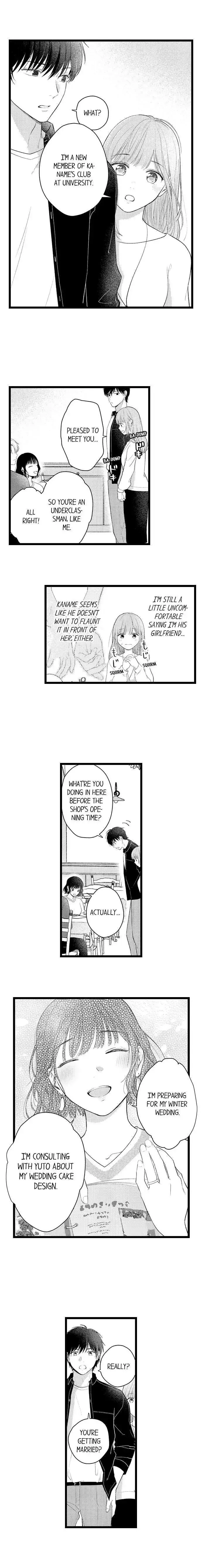 3-Byogo, Yaju.~ Goukon de Sumi ni Ita Kare wa Midarana Nikushoku Deshita Chapter 22 page 3