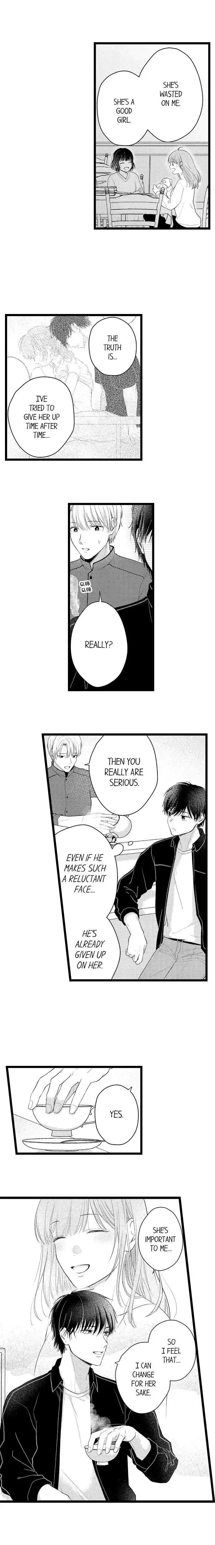 3-Byogo, Yaju.~ Goukon de Sumi ni Ita Kare wa Midarana Nikushoku Deshita Chapter 22 page 9
