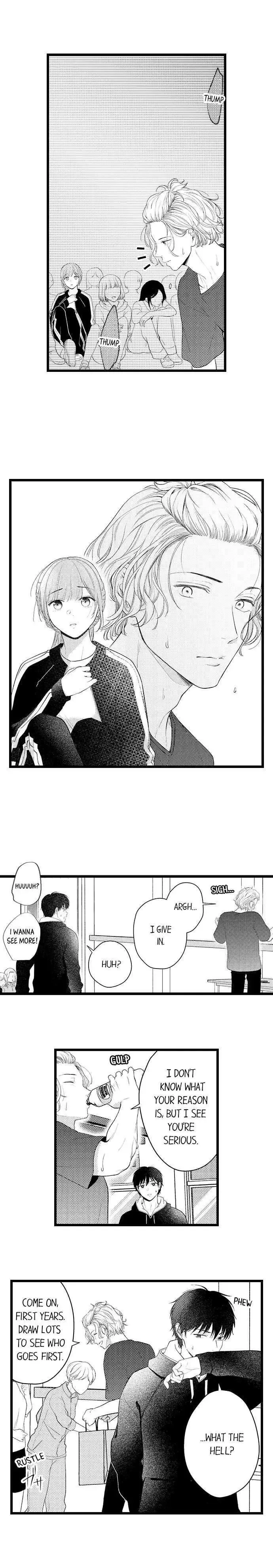 3-Byogo, Yaju.~ Goukon de Sumi ni Ita Kare wa Midarana Nikushoku Deshita Chapter 27 page 2
