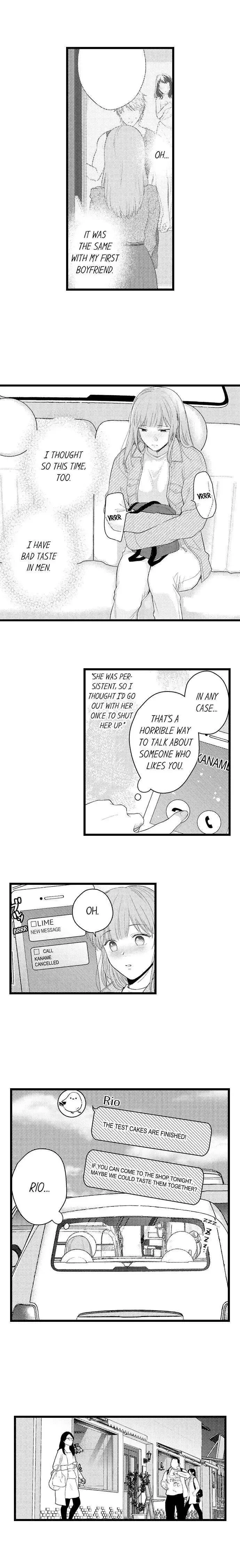 3-Byogo, Yaju.~ Goukon de Sumi ni Ita Kare wa Midarana Nikushoku Deshita Chapter 28 page 7