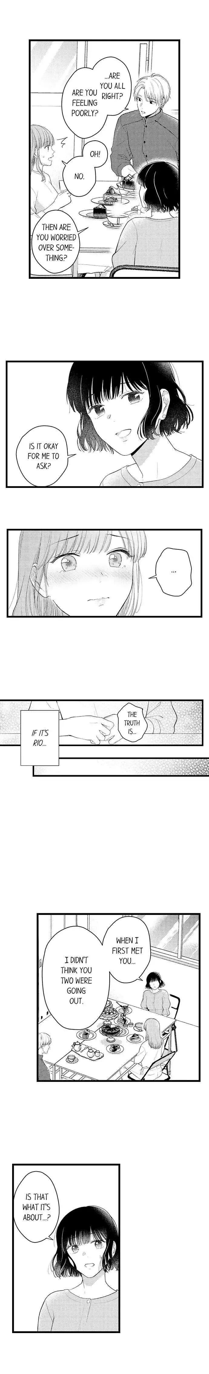 3-Byogo, Yaju.~ Goukon de Sumi ni Ita Kare wa Midarana Nikushoku Deshita Chapter 28 page 9
