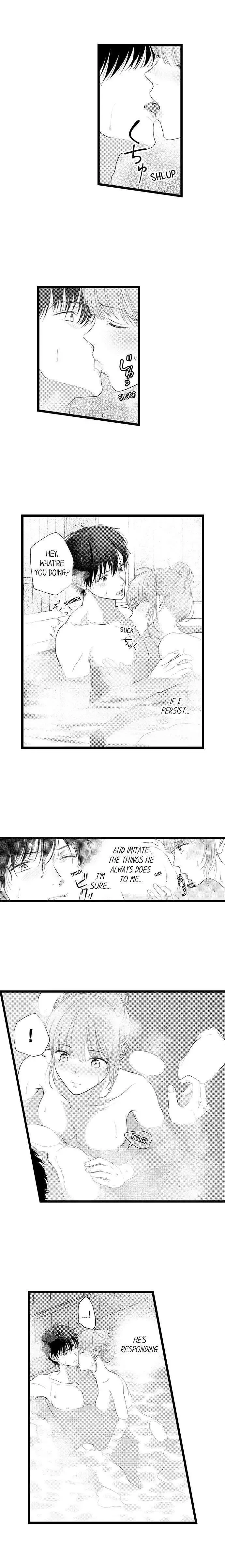 3-Byogo, Yaju.~ Goukon de Sumi ni Ita Kare wa Midarana Nikushoku Deshita Chapter 24 page 9