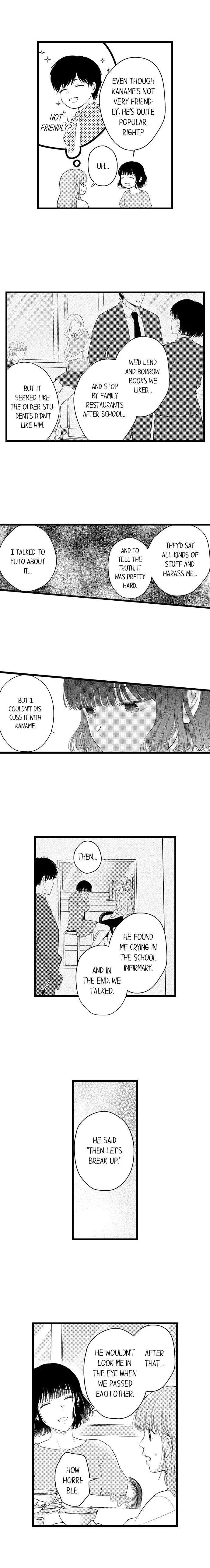 3-Byogo, Yaju.~ Goukon de Sumi ni Ita Kare wa Midarana Nikushoku Deshita Chapter 29 page 3