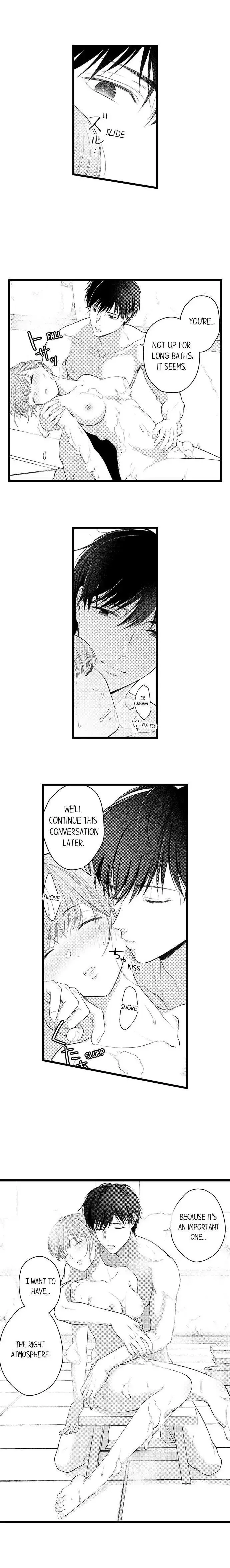 3-Byogo, Yaju.~ Goukon de Sumi ni Ita Kare wa Midarana Nikushoku Deshita Chapter 25 page 9