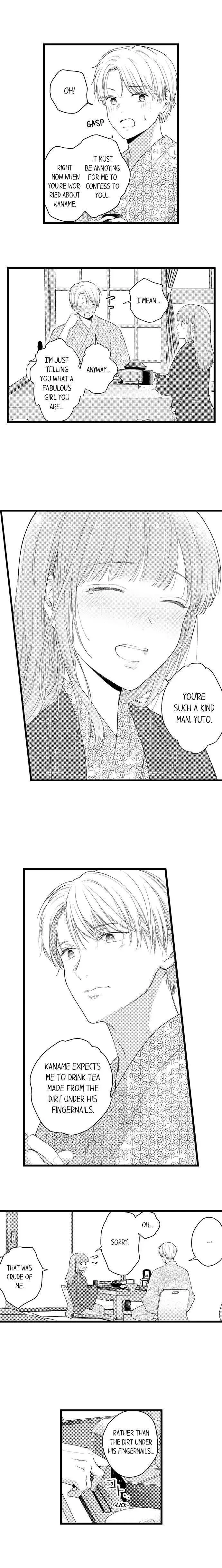 3-Byogo, Yaju.~ Goukon de Sumi ni Ita Kare wa Midarana Nikushoku Deshita Chapter 30 page 6