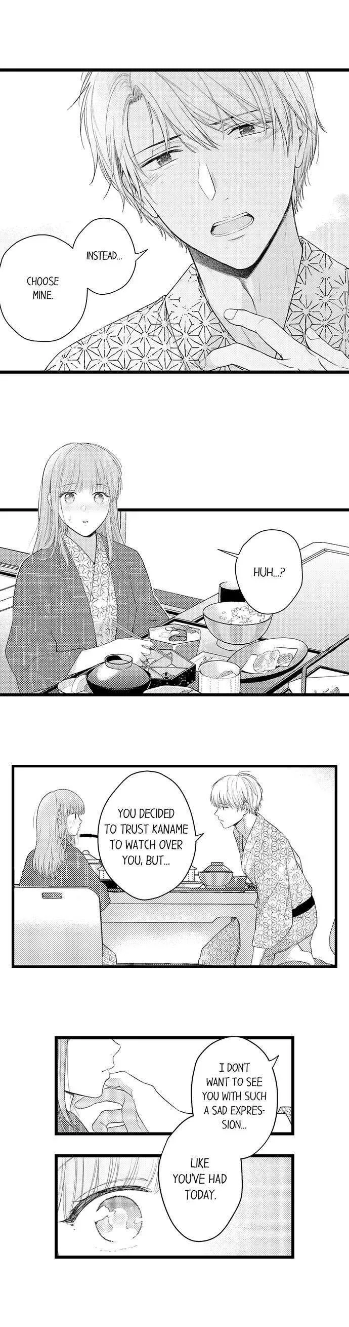 3-Byogo, Yaju.~ Goukon de Sumi ni Ita Kare wa Midarana Nikushoku Deshita Chapter 30 page 7