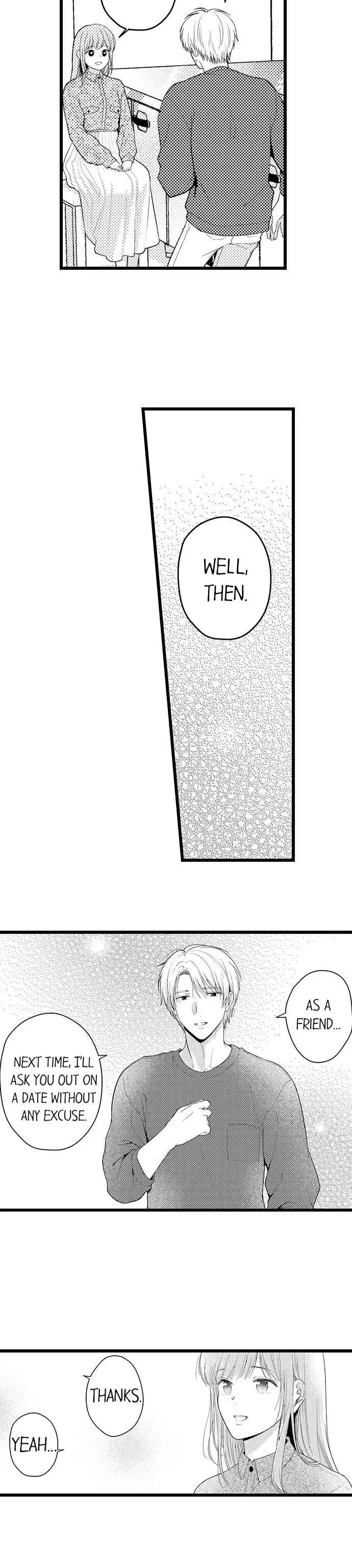 3-Byogo, Yaju.~ Goukon de Sumi ni Ita Kare wa Midarana Nikushoku Deshita Chapter 32 page 7