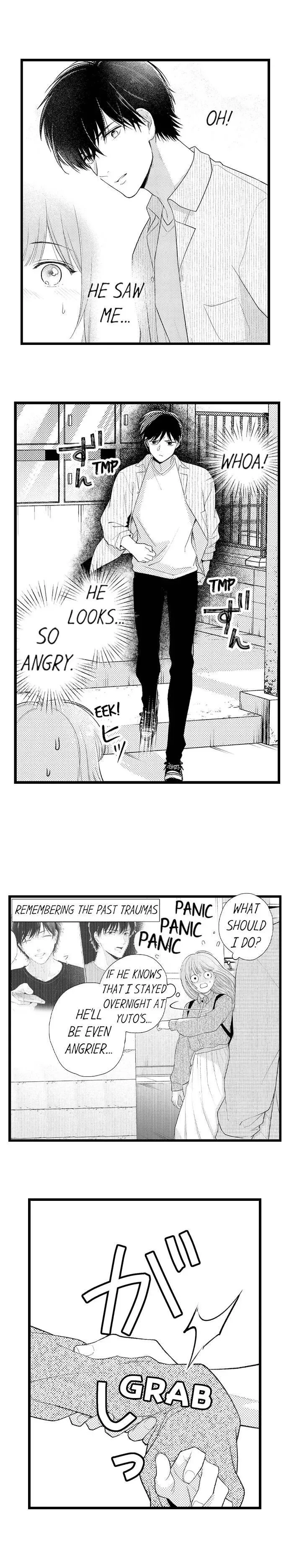 3-Byogo, Yaju.~ Goukon de Sumi ni Ita Kare wa Midarana Nikushoku Deshita Chapter 32 page 9