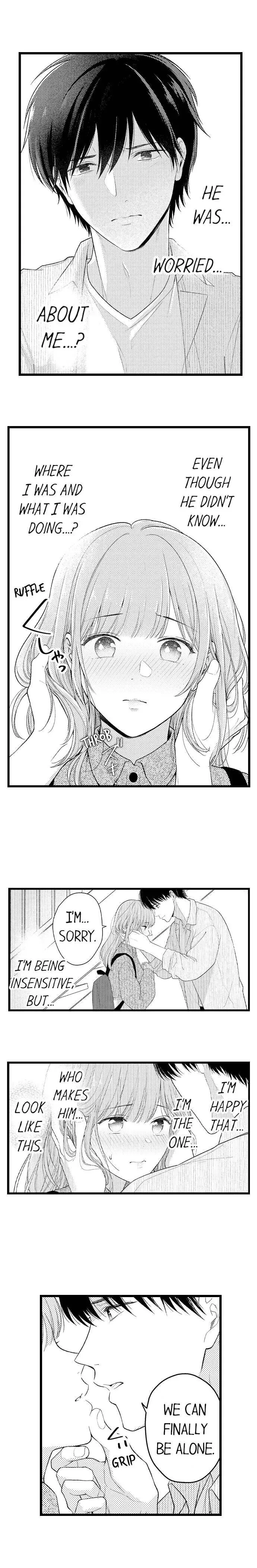 3-Byogo, Yaju.~ Goukon de Sumi ni Ita Kare wa Midarana Nikushoku Deshita Chapter 33 page 2